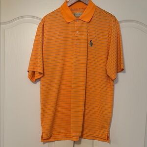 Donald Ross Striped Polo Shirts Men’s Golf Short Sleeve